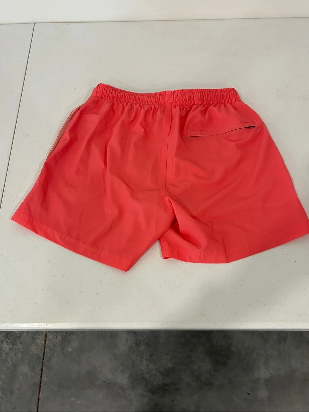 Third Wave Mens 5” Mesh Lined Swim Trunks Coral Pink Small S ( 29-33)